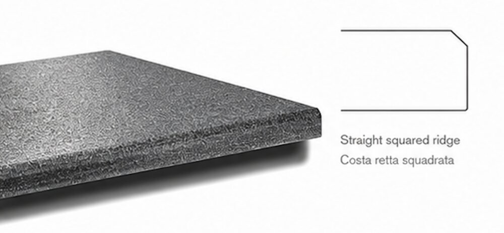 Straight Squared Ridge — Costa retta squadrata